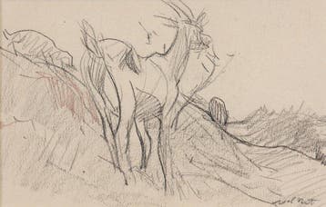 Willem Hendrik van der Nat (1864–1929) - Hertje, Antiek en Kunst