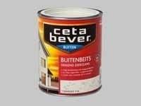 Cetabever Beits UV Dekkend Zijdeglans Mergelwit 704 - 0,75 L, Verzenden, Nieuw