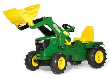 Traptractor Rolly Toys John Deere 6210R (Traptrekkers), Ophalen of Verzenden, Nieuw