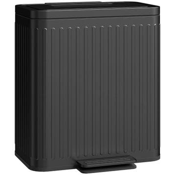 Keukenafvalbak, 2 X 20 L-vakken, Efficiënte Afvalscheiding,, Doe-het-zelf en Verbouw, Hout en Planken, Verzenden, Nieuw