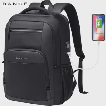 BANGE Waterdichte Laptop Rugzak 15.6 inch met USB Laadpoort, Computers en Software, Laptoptassen, Verzenden, Nieuw