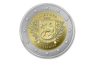 2 euro Suvalkija 2022 - Litouwen, Postzegels en Munten, Munten | Europa | Euromunten, Verzenden