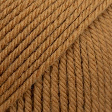 DROPS Daisy Uni Colour - 12 caramel - Merino Garen, Ophalen of Verzenden, Nieuw