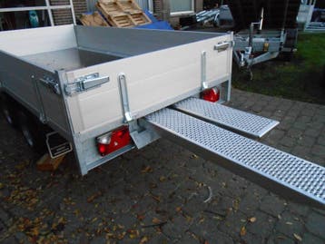 Veiling: Plateau Aanhangwagen BW Trailer 250x150x35cm Nieuw, Auto diversen, Ophalen, Nieuw