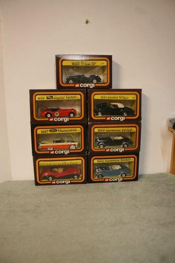 Corgi - Modelauto (7) - Original 1970s Classic Cars with, Nieuw