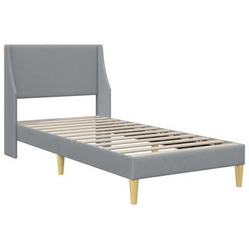 vidaXL Bedframe 192 x 94 x 96 cm aansluitplaat, Verzenden, Nieuw, Stof