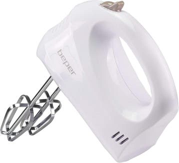 Ergonomische Beper Handmixer RVS | Retourkans, Gebruikt, 3 snelheden of meer, Ophalen of Verzenden, Vaatwasserbestendig