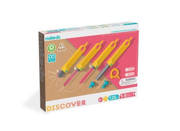 Makedo - Karton DIY speelgoed - gereedschap voor kinderen, Ophalen of Verzenden, Nieuw, Bouwen