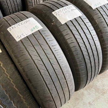 2 x Dunlop SP Sport Maxx 235-55-20 Zomerbanden 5mm, Gebruikt, Ophalen of Verzenden, 235 mm, Band(en)