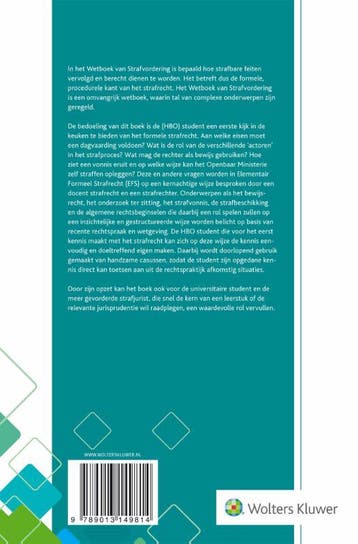Elementair formeel strafrecht / Praktijkwijzer Strafrecht /, Verzenden, Gelezen, R. ter Haar
