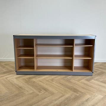 Galvanitas verrijdbare schoolkast vv 6 legborden (hxbxd), Ophalen of Verzenden, Gebruikt