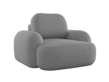 Fauteuil Morris Teddy stof, Huis en Inrichting, Fauteuils, Verzenden, Nieuw