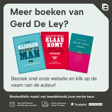 Groot citatenboek - Gerd De Ley 9789026121098, Verzenden, Zo goed als nieuw, Gerd De Ley