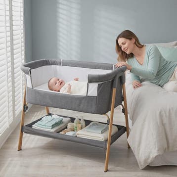 2-in-1 Baby Co-sleeper met Nachtlade en Ademend Mesh - Donke, Verzenden, Nieuw