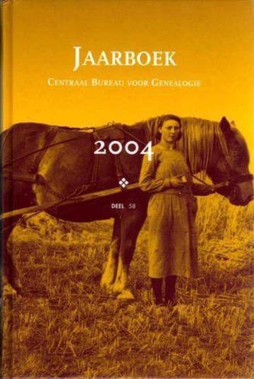 Jaarboek centraal bureau voor genealogie 2004 - REDACTIE, Boeken, Verzenden, Gelezen