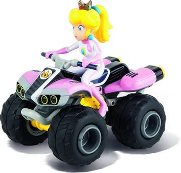 Mario Kart RC Peach Quad | Retourdeal 58% Korting, Elektro, Gebruikt, Ophalen of Verzenden, Auto onroad