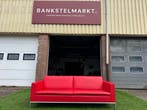 Bankstel De Sede DS-4 bank  design rood leer ZGAN, Design, Driepersoons, Rechte bank, 200 tot 250 cm