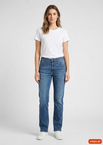 Wrangler Jeans Dames maat WW38 / L32 Blauw Vintage, Ophalen of Verzenden, Nieuw