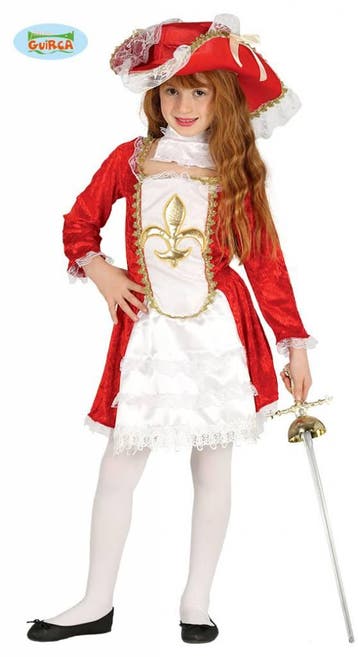 Meisjes Musketier kostuum, Ophalen of Verzenden, Nieuw