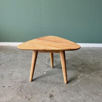 Driehoek retro salontafel -  MiddelSalontafels, Huis en Inrichting, Tafels | Salontafels, Ophalen of Verzenden, Nieuw