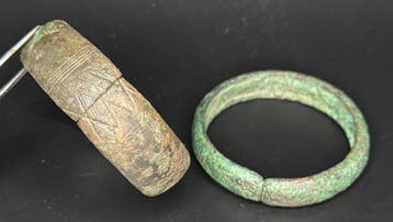 Oud-Romeins Brons Two Bracelets (Zonder minimumprijs)