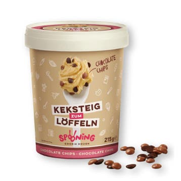 RUF Spooning Cookie Dough Chocolate Chips 215g, Verzenden, Nieuw