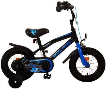 Volare Super GT Kinderfiets - Jongens - 12 inch - Blauw, Fietsen en Brommers, Fietsen | Kinderfietsjes, Overige merken, Zijwieltjes