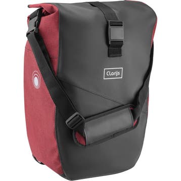 Clarijs Enkele Fietstas Solobag 24L zwart-rood, Fietsen en Brommers, Verzenden, Nieuw
