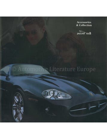 1996 JAGUAR XK8 ACCESSORES & COLLECTION BROCHURE ENGELS, Nieuw, Author