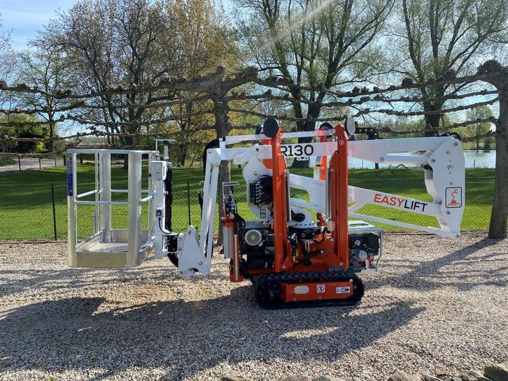 Easylift R130 Spinhoogwerker / Spin Hoogwerker, Zakelijke goederen, Machines en Bouw | Liften, Steigers en Ladders
