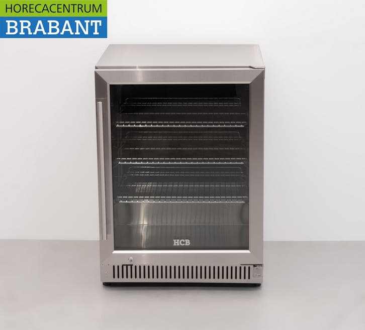 RVS Outdoor Backbar Barkoeling Glazen klapdeuren 150 liter, Zakelijke goederen, Horeca | Keukenapparatuur, Nieuw in verpakking
