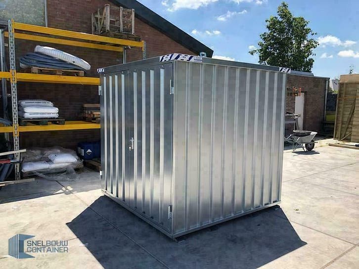 Prachtig stalen berghok, onderhoudsvrij. Dus koop een hok!, Doe-het-zelf en Verbouw, Containers