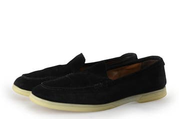Manfield Loafers in maat 38 Zwart, Verzenden, Zwart, Overige typen, Manfield