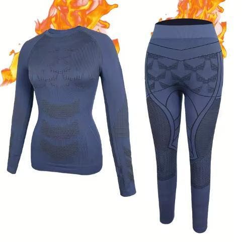 Dames Thermisch Ondergoed Set Warm Ademend Stretch Slim Fit, Kleding | Dames, Wintersportkleding, Nieuw, Verzenden