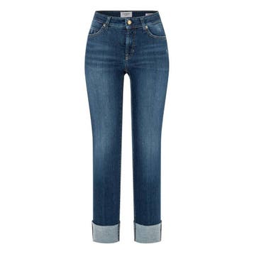 Cambio • blauwe jeans Paris Straight Short • 36, Cambio, Verzenden, Nieuw, Blauw