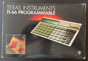 Texas Instruments, TI-66 Programmable (1983) - Rekenmachine, Spelcomputers en Games, Nieuw