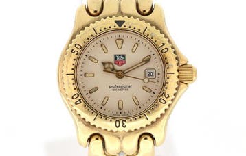 TAG Heuer - TAG Heuer S/el Professional 200M Gold Plated -