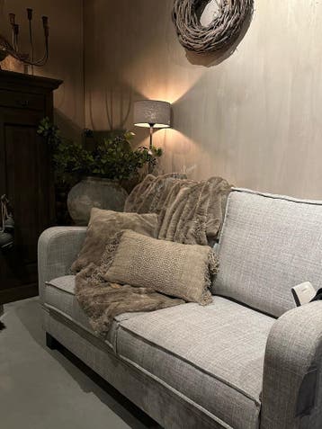 Bont plaid faux fur Cosy blanca grey 130 x 170 cm, Ophalen of Verzenden, Nieuw