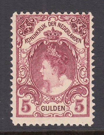 Nederland 1899 - Koningin Wilhelmina Bontkraag - NVPH 79, Postzegels en Munten, Postzegels | Nederland, Gestempeld