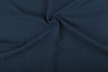 Linnen stof Indigoblauw – Gewassen linnen, Blauw, 120 cm of meer, Ophalen of Verzenden, Linnen