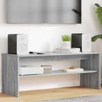 vidaXL TV-kast Grijs Sonoma 100 x 35 x 40 cm Bewerkt hout, Huis en Inrichting, Minder dan 50 cm, Verzenden, Nieuw, Minder dan 100 cm
