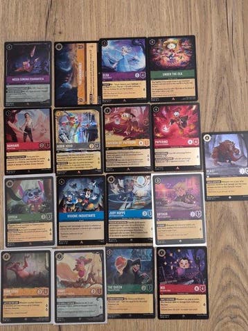 Disney - 17 Card - Disney Lorcana, Nieuw