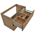 Wiesbaden OAK Onderkast Met 2 Laden - 80x46cm - Eik, Ophalen of Verzenden, Nieuw