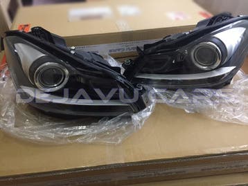 Bi Xenon Look LED Koplampen voor Mercedes Benz C-Klasse W204, Ophalen of Verzenden