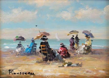 Camille Rousseau (1949) - Dimanche en Normandie,