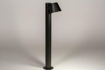 Rietveld Vloerlampen - Zwart - Metaal, Aluminium, Huis en Inrichting, Lampen | Vloerlampen, Verzenden, Nieuw