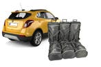Reistassenset passend voor Opel  | Kofferset Opel | Car-Bags, Ophalen of Verzenden, Nieuw, Zwart, Uitschuifbare handgreep