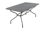 Royal Garden strekmetaal tuintafel 160x90 cm., Tuin en Terras, Verzenden, Nieuw, Rond, Overige materialen