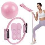 Pilates Ring Set – Weerstandsring met Band en Bal Full Body, Verzenden, Nieuw
