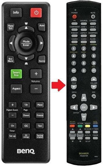 BenQ 5J.J6L06.001 afstandsbediening, Verzenden, Nieuw